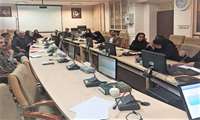 نشست کارشناسان مسئول بهداشت حرفه ای شبکه های بهداشتی درمانی استان